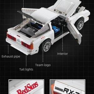 Cada C61022w Initial D Mazda Rx 7 Fc3s Detail 14