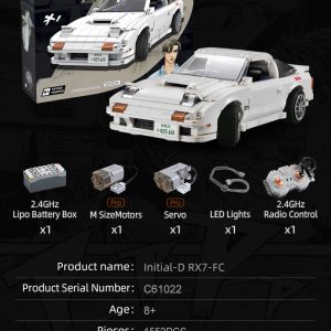 Cada C61022w Initial D Mazda Rx 7 Fc3s Detail 24