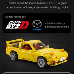 Cada C61023w Initial D Mazda Rx 7 Fd3s Detail 19