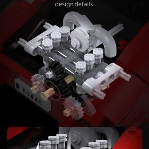 Cada C61045w Master Classic Sports Car Detail 12