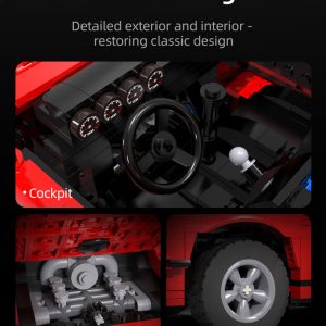 Cada C61045w Master Classic Sports Car Detail 9