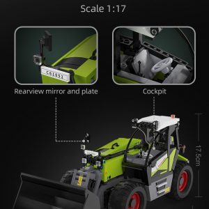 Cada C61051w Master Telehandler With Full Functional Remote Control Unit Detail 16