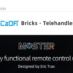 Cada C61051w Master Telehandler With Full Functional Remote Control Unit Detail 6