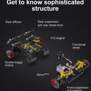 Cada C61053w Master 1 8 Supercar Series Detail 15