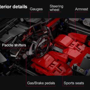 Cada C61053w Master 1 8 Supercar Series Detail 19