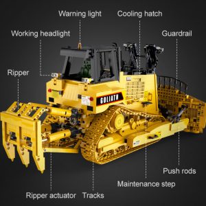 Cada C61056w Master Goliath Bulldozer Detail 11