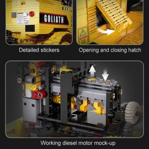Cada C61056w Master Goliath Bulldozer Detail 12