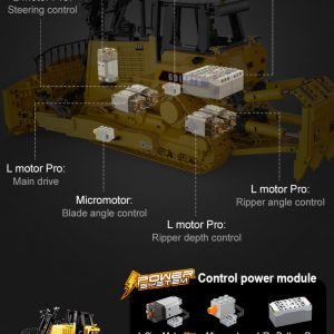 Cada C61056w Master Goliath Bulldozer Detail 6