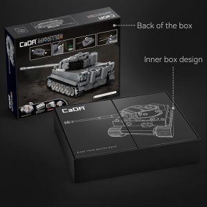 Cada C61071w Master Ww Ii German Tiger Tank Detail 12