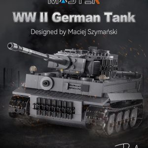 Cada C61071w Master Ww Ii German Tiger Tank Detail 5