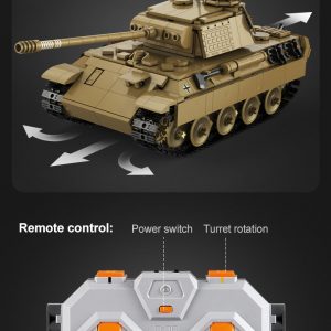 Cada C61073w Master Ww Ii German Panther Tank Detail 10
