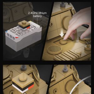 Cada C61073w Master Ww Ii German Panther Tank Detail 12