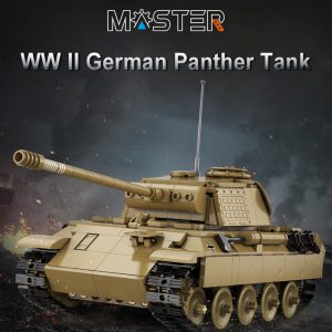 Cada C61073w Master Ww Ii German Panther Tank Detail 5
