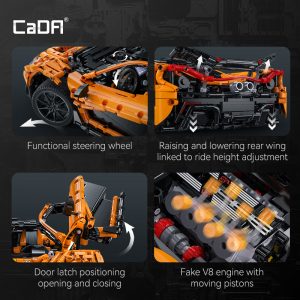 Cada C61513w Bricks 1 10 Assassin Xr 3617pcs Detail 3