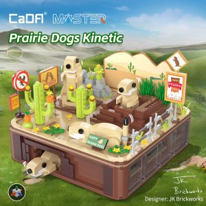 Cada C71008w Master Steam Series Prairie Dogs Kinetic