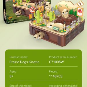 Cada C71008w Master Steam Series Prairie Dogs Kinetic Detail 12