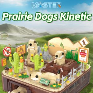 Cada C71008w Master Steam Series Prairie Dogs Kinetic Detail 7