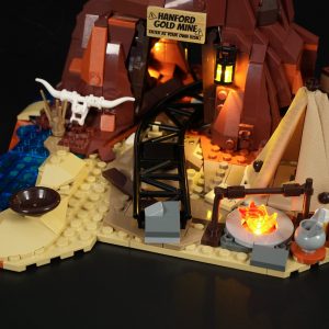 Lumibricks F9077 Old West Gold Mine Detail 4