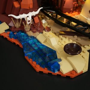 Lumibricks F9077 Old West Gold Mine Detail 6