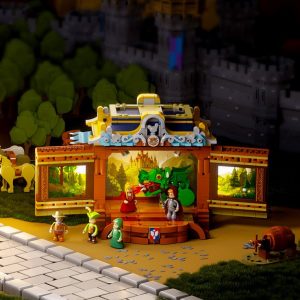 Lumibricks L9063 Medieval Troupe Carriage Detail 2
