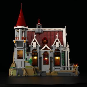 Lumibricks L9071 Castle Banquet Hall Detail 3