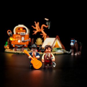 Lumibricks L9076 Cowboy Camp Detail 2