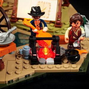 Lumibricks L9076 Cowboy Camp Detail 4