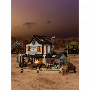 Lumibricks L9089 Old West Blacksmith Box