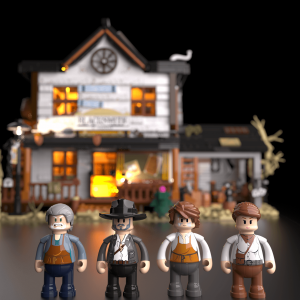 Lumibricks L9089 Old West Blacksmith Detail 2