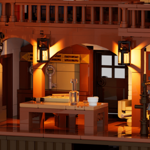 Lumibricks L9089 Old West Blacksmith Detail 6