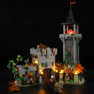 Lumibricks Medieval Watchtower Box