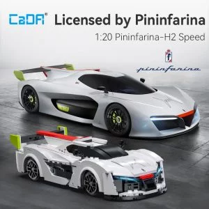 CaDa C51090W CaDA Pininfarina-H2 Speed — prix le plus bas sur Planet-Brick (vue détail 6)