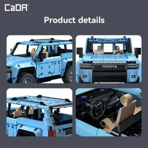 CaDa C51209W CaDA Bricks TOYOTA PRADO — meilleure offre du moment sur Planet-Brick (vue détail 5)