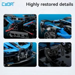 CaDa C51302W /APP Bluefire Specter Car — bons plans et promos sur Planet-Brick (vue détail 3)
