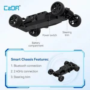 CaDa C51306W CaDA Blade Sports Car — comparez les prix sur Planet-Brick (vue détail 4)