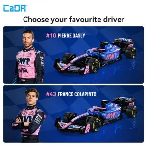 CaDa C55024W CaDA BWT ALPINE FORMULA ONE A525 — comparez les prix sur Planet-Brick (vue détail 4)