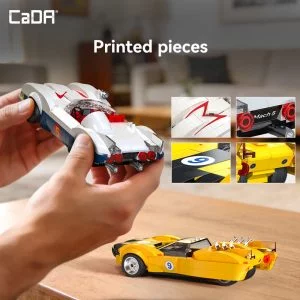 CaDa C55087W CaDA Speed Racer Mach 5 — prix le plus bas sur Planet-Brick (vue détail 6)