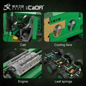 CaDa C56031W CaDA DongFeng-21D Anti-Ship Ballistic Missile — achat malin sur Planet-Brick (vue détail 8)