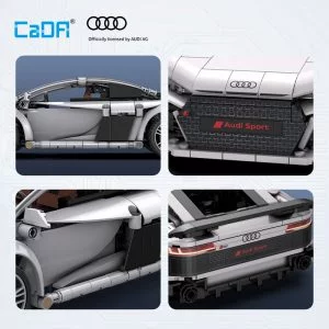 CaDa C57012W CaDA Bricks Audi R8 Coupe — prix le plus bas sur Planet-Brick (vue détail 6)