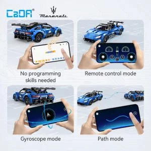 CaDa C57013W CaDA Maserati GT2 — meilleur prix sur Planet-Brick (vue détail 9)
