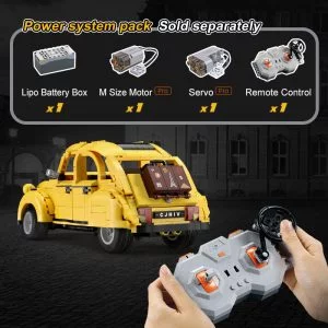 Cada C61026w Bricks Citroen 2cv Detail 12