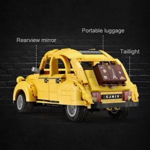 Cada C61026w Bricks Citroen 2cv Detail 9