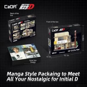 CaDa C61031W Initial D Fujiwara Tofu Shop — comparateur de prix sur Planet-Brick (vue détail 10)