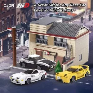 CaDa C61031W Initial D Fujiwara Tofu Shop — bons plans et promos sur Planet-Brick (vue détail 12)