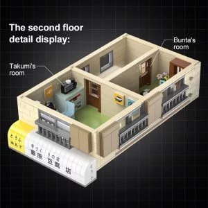CaDa C61031W Initial D Fujiwara Tofu Shop — comparatif marchands sur Planet-Brick (vue détail 7)