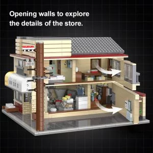 CaDa C61031W Initial D Fujiwara Tofu Shop — meilleur prix sur Planet-Brick (vue détail 9)