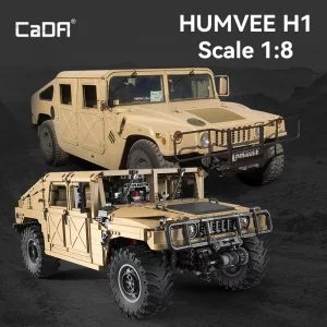 CaDa C61036W CaDA HUMVEE Vehicle — comparatif marchands sur Planet-Brick (vue détail 7)