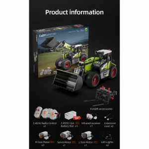 CaDa C61051W Telehandler With Full Functional Remote Control Unit — comparez les prix sur Planet-Brick (vue détail 22)