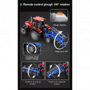 CaDa C61052W Farm Tractor — comparateur de prix sur Planet-Brick (vue détail 10)
