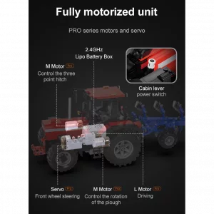 CaDa C61052W Farm Tractor — achat malin sur Planet-Brick (vue détail 8)